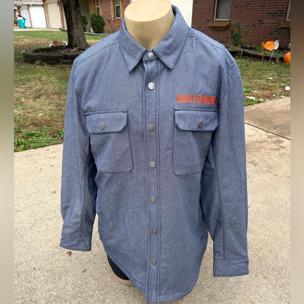 NWT Harley-Davidson Riding Jacket w/Ghost Armor Medium